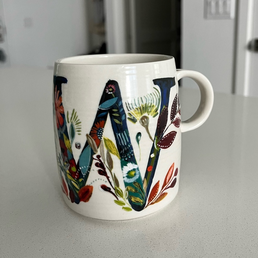 Anthropologie W Mug
